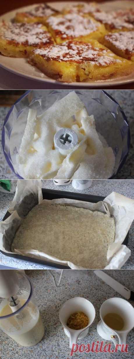Лимонно-сахарные пластинки к чаю