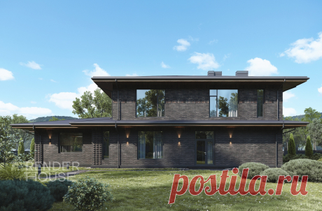 Проект дома Аркада — цена строительства под ключ в компании Render House