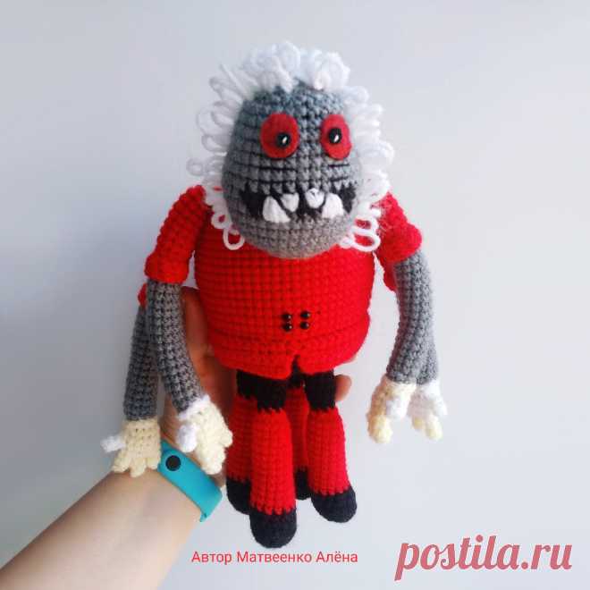 PDF Дядя Шнюк крючком. FREE crochet pattern; Аmigurumi doll patterns. Амигуруми схемы и описания на русском. Вязаные игрушки и поделки своими руками #amimore - Паук из Лунтика, паучок.