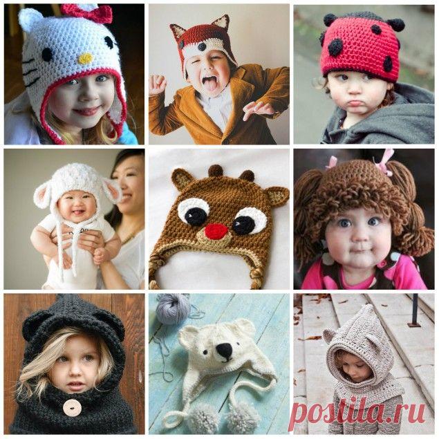 связать шапку ребенку - как связать шапку своими руками