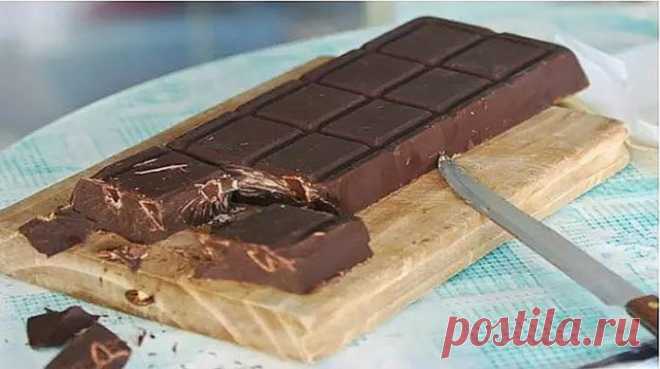 Невероятно! Приготовь вкусный домашний шоколад за 10 минут у себя дома! Полезное лакомство для всех.