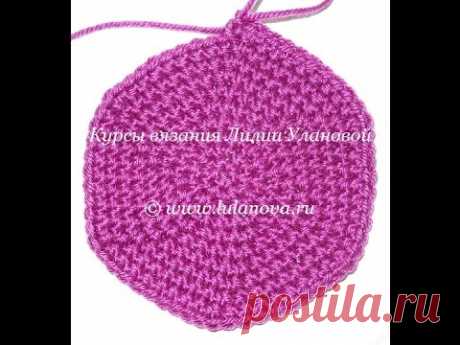Круг крючком - вязание по кругу - Crochet Circle