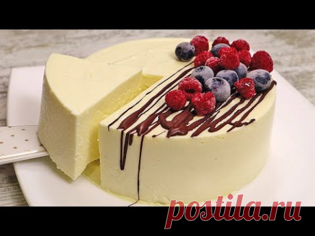 Десерт БЕЗ выпечки, БЕЗ сахара, БЕЗ муки,  БЕЗ масла – всего 100 калорий на 100 грамм!