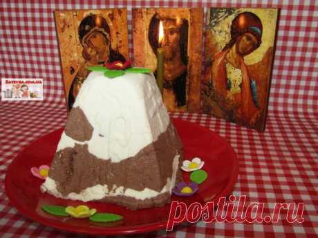Быстрая и легкая творожная пасха