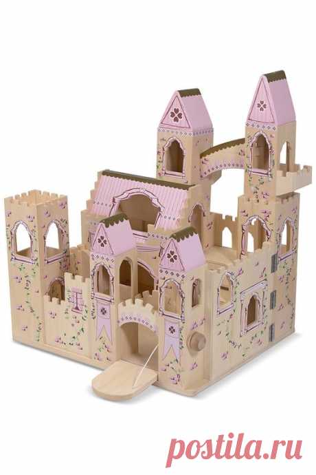 Купить Складной замок принцессы Melissa &amp; Doug 1263 МУЛЬТИКОЛОР со скидкой в интернет-магазине kupivip.ru - распродажа