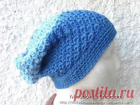 ▶ Angel Stitch Slouch Hat - Crochet Hat Tutorial - YouTube