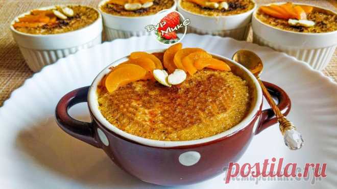 Гурьевская каша с орехами и фруктами по рецепту 1861 года