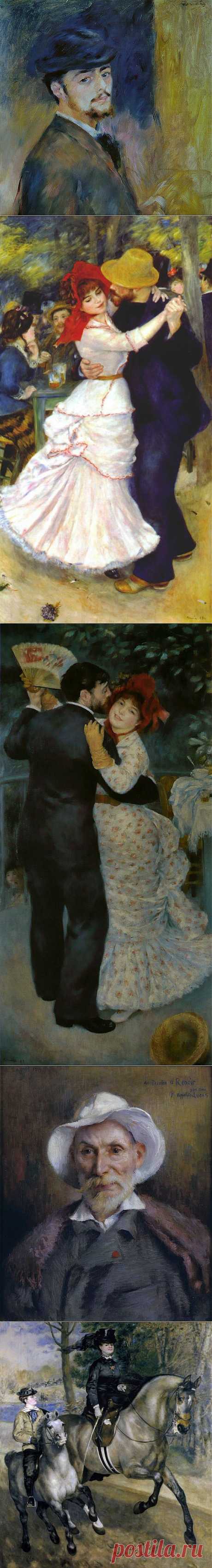 Пьер Огюст Ренуар (1841 - 1919) - французский живописец-импрессионист, график и скульптор. | Часть-1:Этапы пути и жанровая живопись..