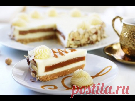 Чизкейк-Карамель. Без выпечки! - YouTube
