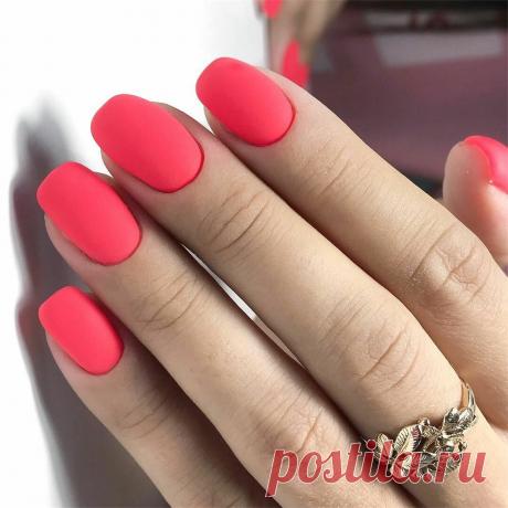 Уход за ногтями. Идеи матового маникюра