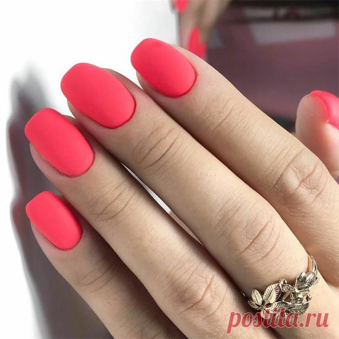 Уход за ногтями. Идеи матового маникюра