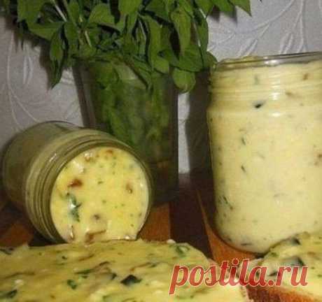 Домашний плавленый сыр с шампиньонами-вкуснятина!