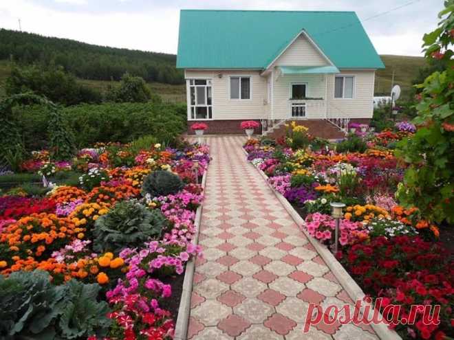 Сельский домик в Башкортостане