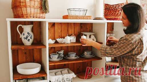 Ремонт и организация старого серванта как в Pinterest. Мебель ставшая реликвией украшающей дом. | Олеся и Дом | Дзен