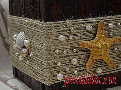 Короб из &quot;мусора&quot; - Ярмарка Мастеров - ручная работа, handmade