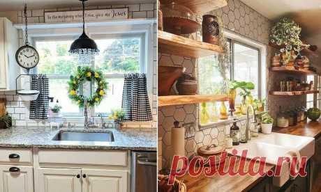 Лучшие советы, как украсить окно на кухне | Lavanda-decor | Яндекс Дзен
