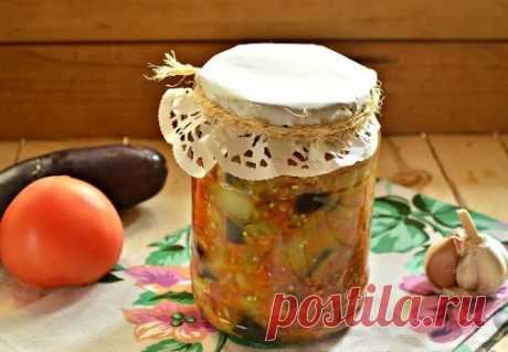 Салат из кабачков и баклажанов на зиму – 8 рецептов (с фото)