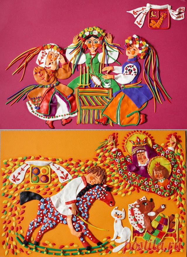 Я леплю из пластилина…Работы Татьяны Бариновой. ШЕДЕВРЫ!