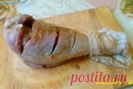 Голень индейки в духовке | Вкусный день