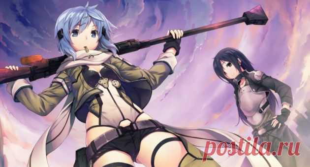 Всем любителям аниме! | GGO Sword Art Online - Кавахара Рэки/ Ushwood/ Lady Astrel/ Danholm (5 том, часть 3)