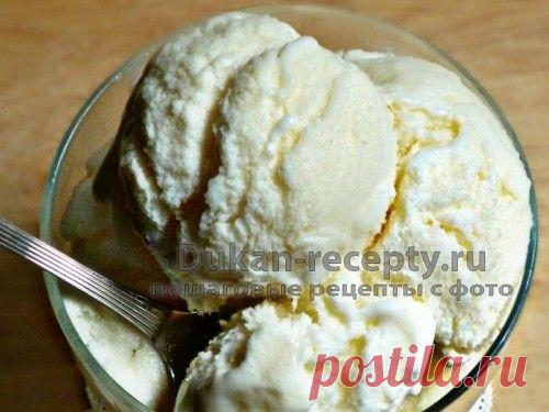 Мороженое с гуаровой камедью (с Атаки) - Рецепты для диеты Дюкана | Рецепты для диеты Дюкана