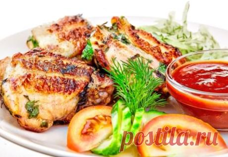 Шашлык из куриных бедер | Мясные блюда | Рецепты | Online.ua