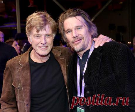 Роберт Рэдфорд и Итан Хоук