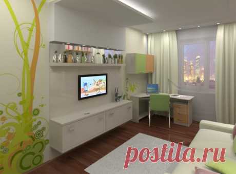 Детская комната 12 кв. м интерьер (22 фото), дизайн комнаты для мальчиков, для девочек, маленькая детская