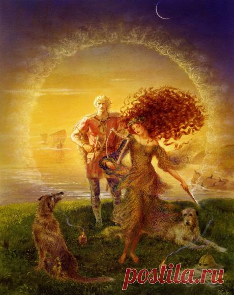 Удивительные иллюстрации Kinuko Craft.Волшебная сказка...