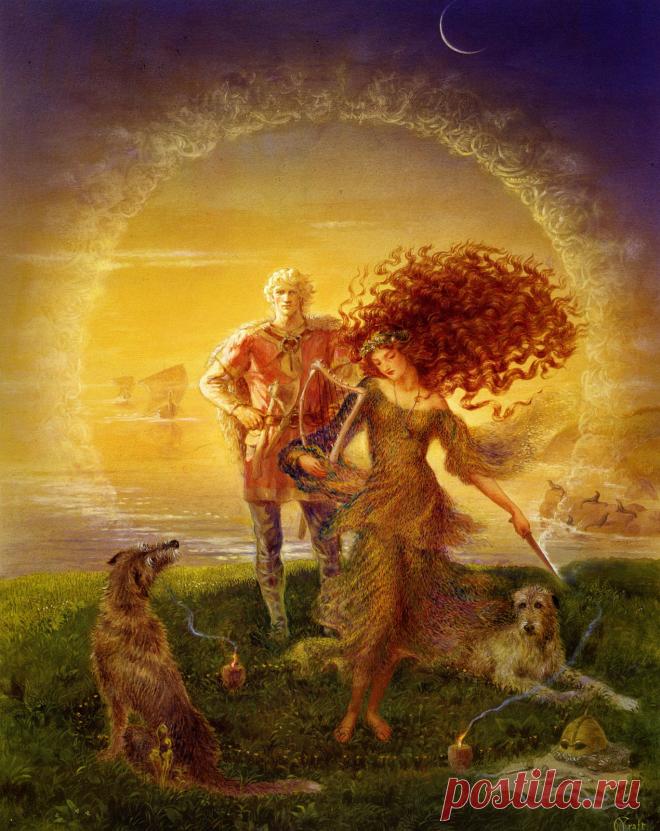 Удивительные иллюстрации Kinuko Craft.Волшебная сказка...