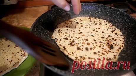 Очень вкусные Лепешки Хычины с картошкой и сыром Быстрый, вкусный рецепт