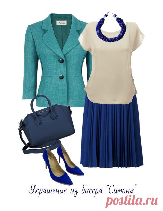 Жгут колье из бисера Симона – купить в интернет-магазине на Ярмарке Мастеров с доставкой - 9DGDRRU | Архангельск