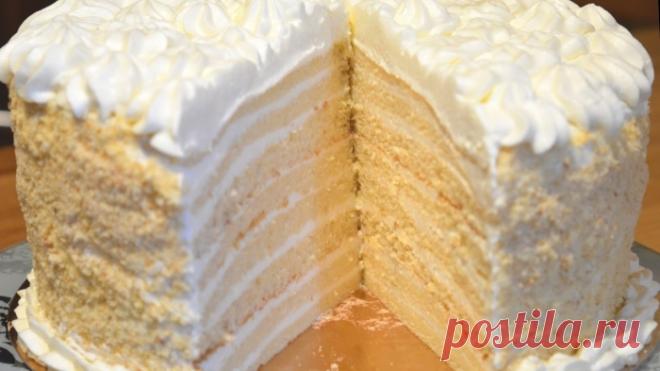 Торт «Молочная девочка»