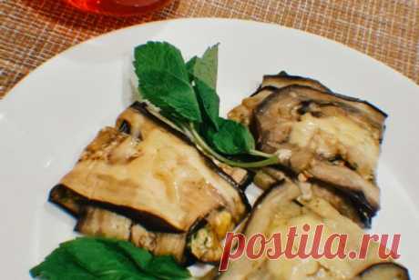 Конвертики из баклажанов с сыром рецепт – европейская кухня, веганская еда: закуски. «Еда»