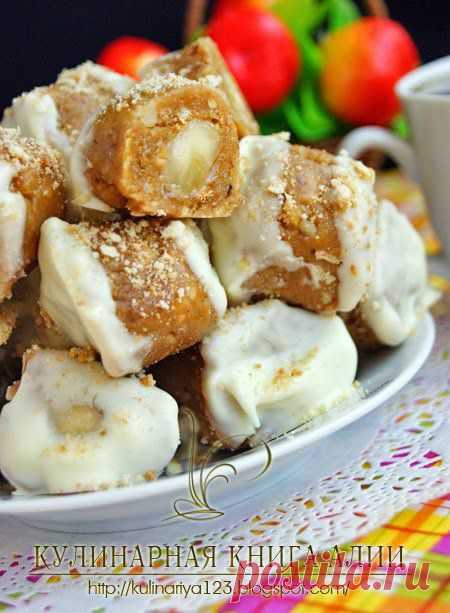 Конфеты с банановой начинкой.