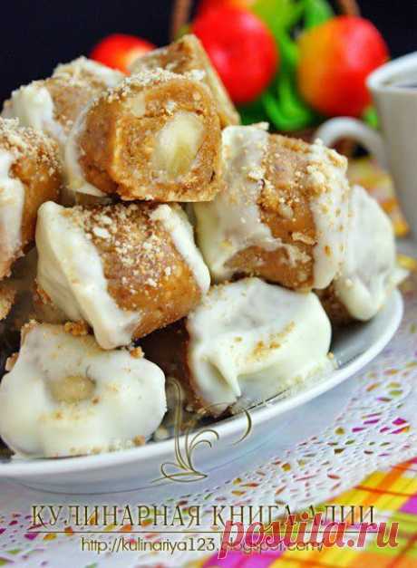 Конфеты с банановой начинкой.