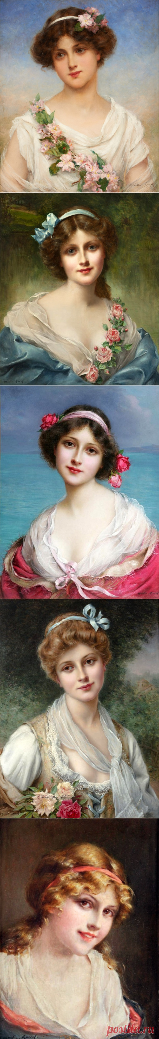 Коллекционное... Francois Martin-Kavel (French, 1861-1931) .