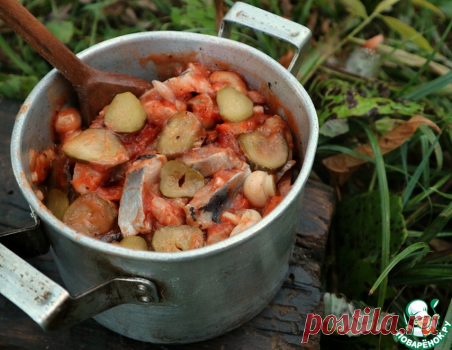 Селедка по цыгански – кулинарный рецепт