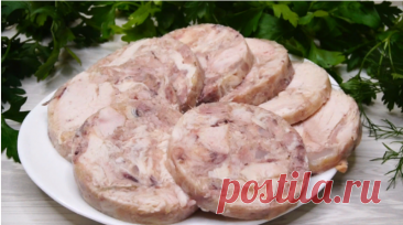Зельц из курицы