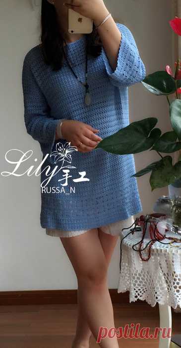 туника крючком