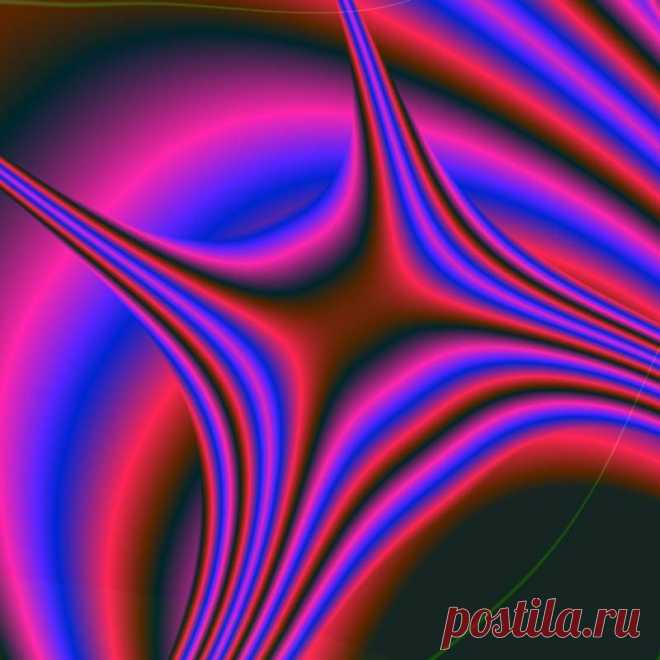 Фрактал, сделан в программе Fractal Explorer
