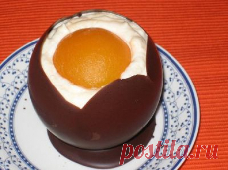 Шоколадное яйцо с сюрпризом : Десерты