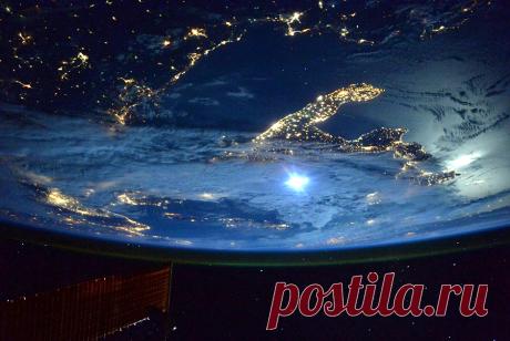 Внеземные пейзажи планеты Земля с борта МКС