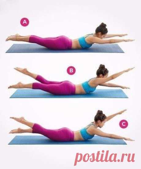 Как быстро убрать живот