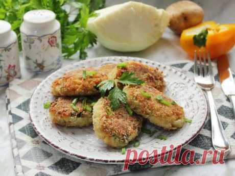 Постные котлеты из капусты и картошки — рецепт с фото пошагово