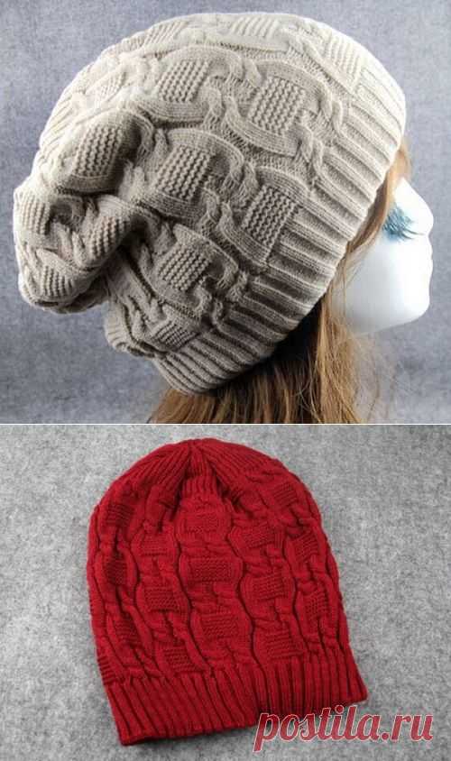 Вязаная шапка бини | Вяжем с Лана Ви