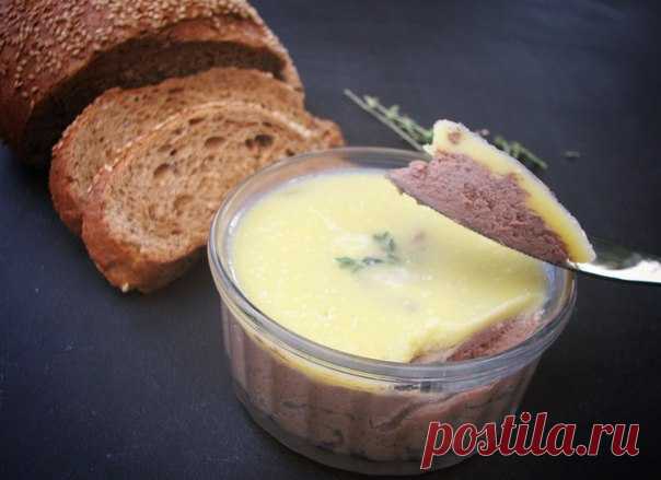 Паштет из куриной печени У тебя дома точно есть бутылочка коньяка, я