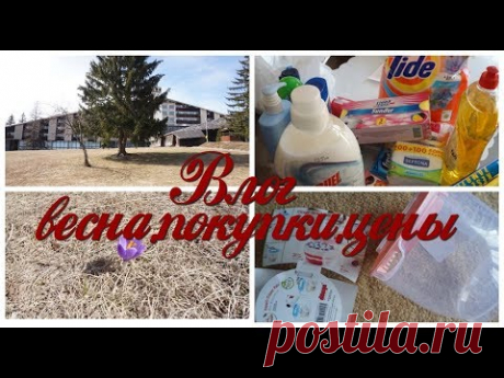 VLOG март, покупки,цены на химию, центр в горах