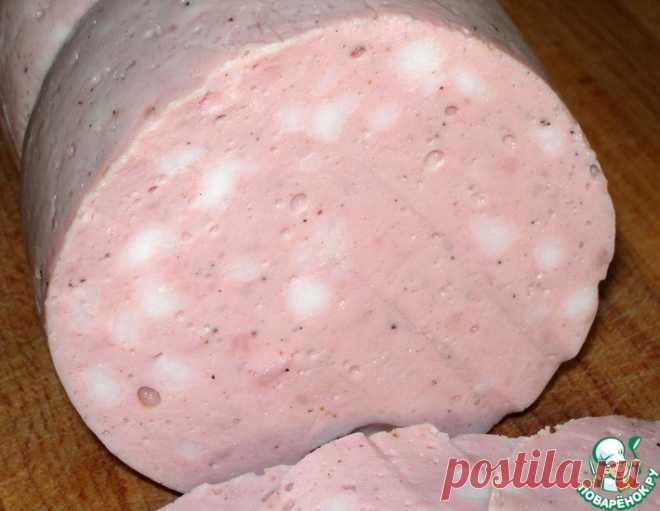 Колбаса вареная свиная любительская – кулинарный рецепт