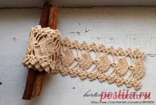 Завораживающее винтажное ленточное кружево